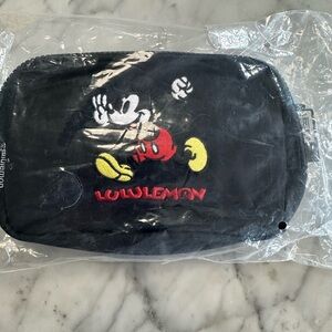 Lululemon x Mickey mouse  Athletica Black Everywhere Belt Bag